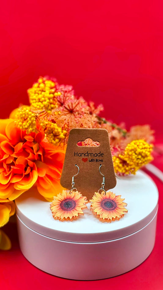 Sunflower Earrings